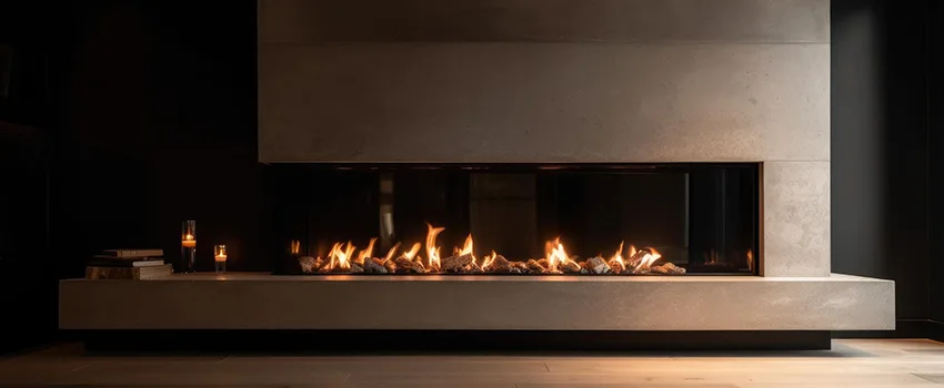 Gas Fireplace Ember Bed Design Services in Pittsburg, California