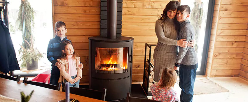 Morso Cast Iron Fireplace Insert Installation in Pittsburg, California