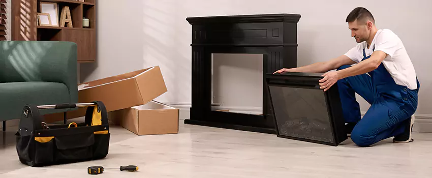 Old Rusted Metal Fireplace Repair And Replacement in Pittsburg, CA